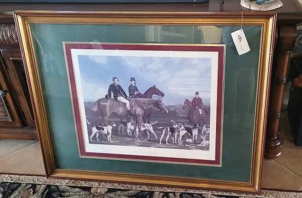 ***Beautiful Picture The Heythorp Hunt Very English***