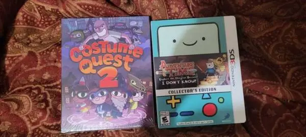 Costume quest 2 & Adventure time 3ds Sealed