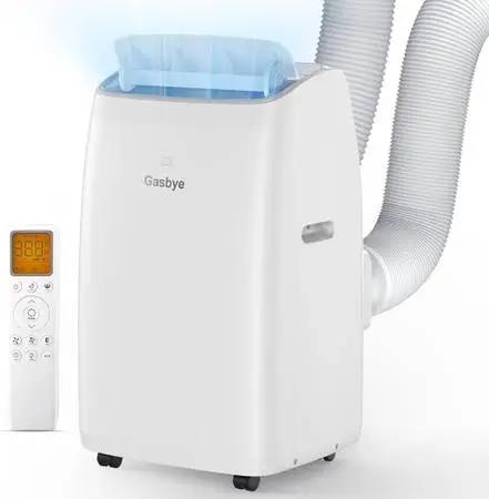 Gasbye Dual Hose Portable 14,000 BTU Air Conditioner