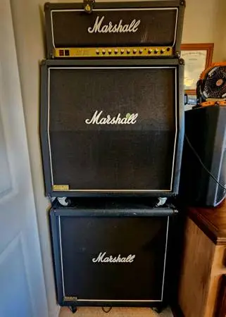 Mint 1988 Marshall JCM 800 Full Stack (Model 2210)
(All Original)