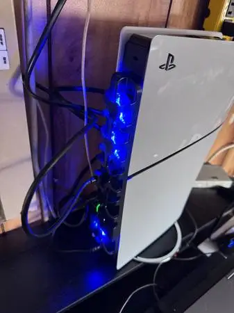 PS5 Digital with Cooling Fan 1 month old