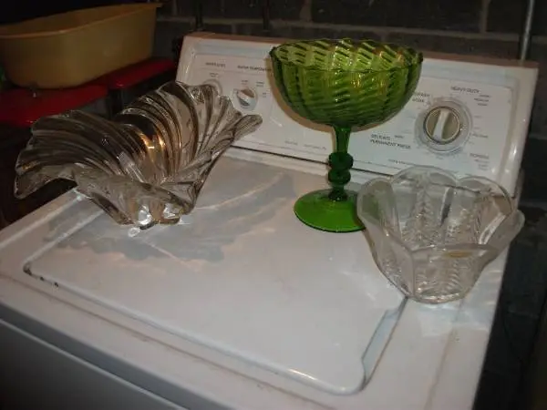 Chrystal Pieces, One is vintage