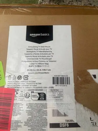 Articulating TV Wall Mount new in box