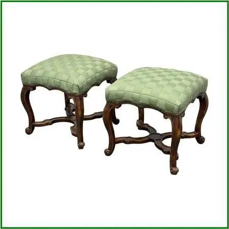 Minton-spidell Gerard Stools, Pair