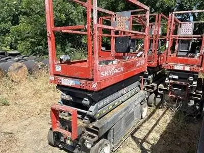 2013 Skyjack SJ 3219Electric Scissor Lift Manlift Aerial Platform-4047