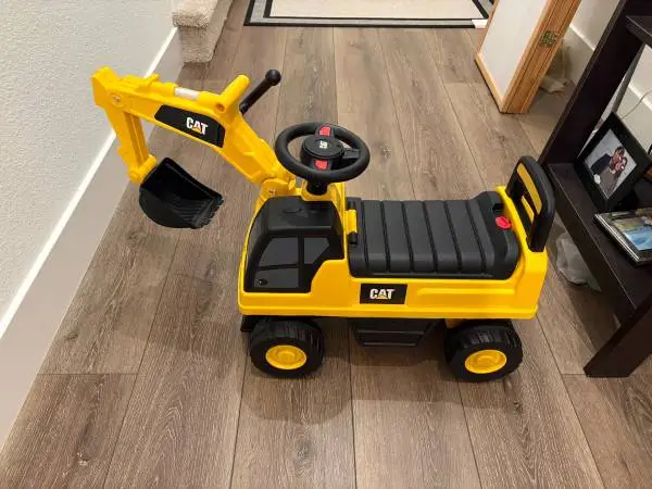 Best Ride On Cars CAT Excavator Push Car