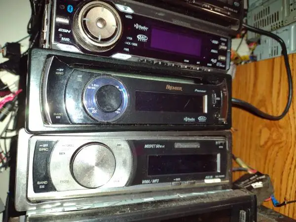 Radios,amps,subs, door speakers,wiring ect....