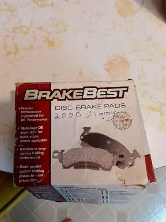 2000 Gmc Jimmy/Blazer, Sonoma/S10 Rear Brake Pads New