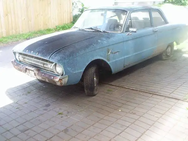 1961 Ford Falcon coupe leftover parts