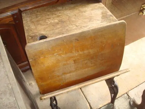 3 antique school desk