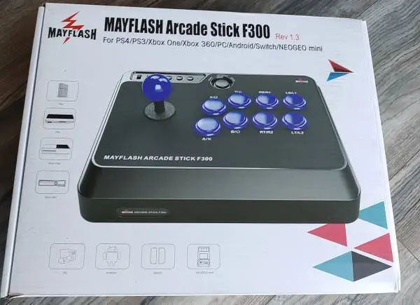 *NEW* Mayflash Arcade Stick F300 PS4 PS3 XBOX One S X Switch PC Androi