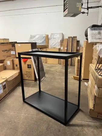 48x24x48 2 Tier Heavy Steel Display Shelf Storage Rack, BRAND NEW!