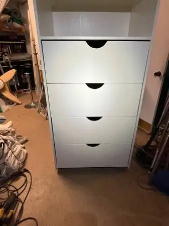 Large Storage Cabinet on Wheels