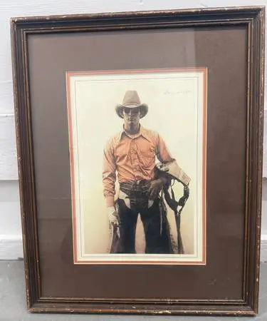James Bama - Don Walker Bareback Rider Limited Edition Print--Signed