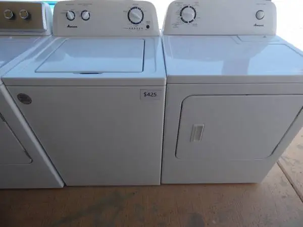 AMANA WASHER/ELECTRIC DRYER 90 day warranty some delivery