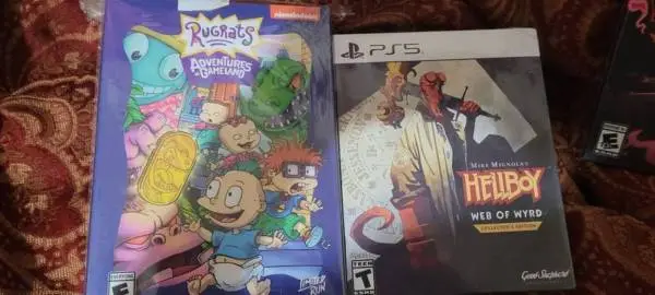 Sealed Rugarts LRG and Hellboy PS5 NEW NUMBER!