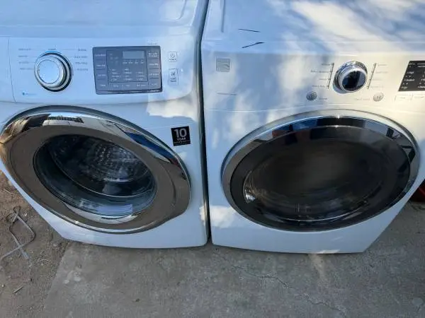 Samsung washer kenmore dryer delivered