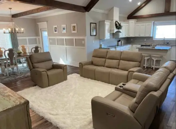 Leather Living Room Set