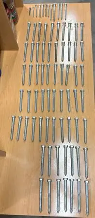 NEW Galvanized Lag Bolts