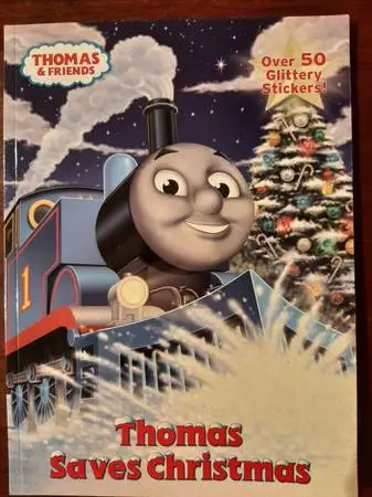 Thomas the Tank Engine story/coloring/sticker book -- BRAND NEW!