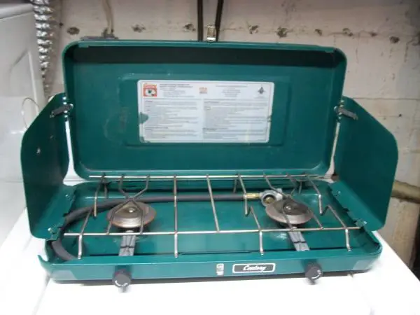Century 2 burner propane camp stove