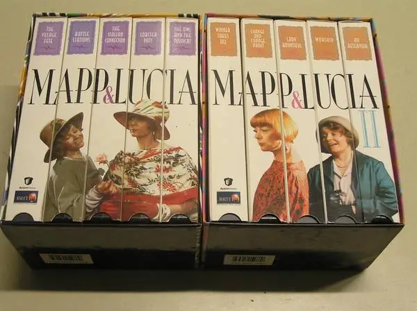 MAPP and LUCIA * PRUNELLA SCALES * BRITISH TV * VHS