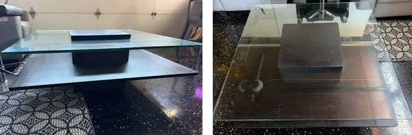 IKEA Modern Glass Coffee Table – Excellent Condition