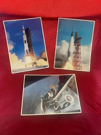 NASA Cards Postcards Set of 3