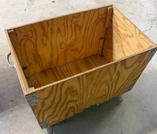Rolling Wood/Masonite Carts/Hampers