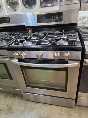 Stainless steel samsung gas stove
