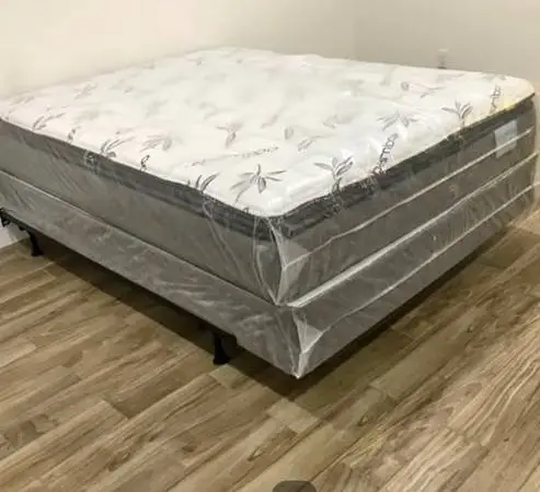 Pillow top Queen mattress only brand new free delivery same day