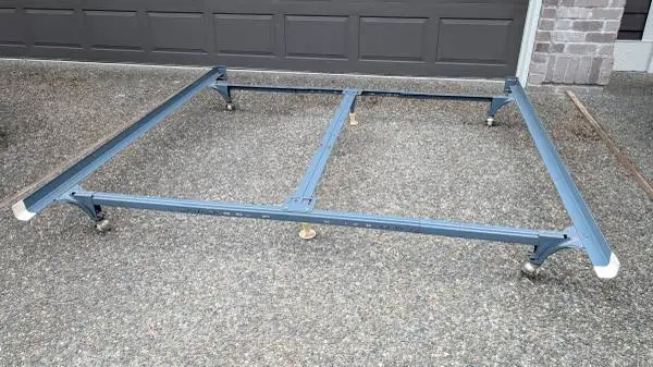 Adjustable Metal Hollywood Frame Fits King CA King & Queen Size Bed