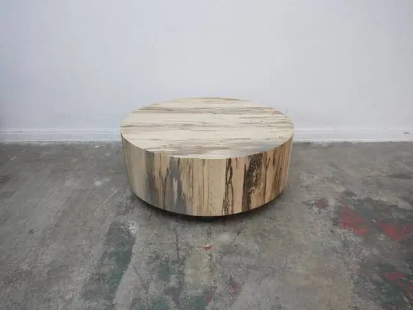 Four Hands Hudson Coffee Table 40 D x  15 H