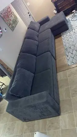15 Foot Living Spaces Sebastian double sleeper with Chase Sectional storage sofa