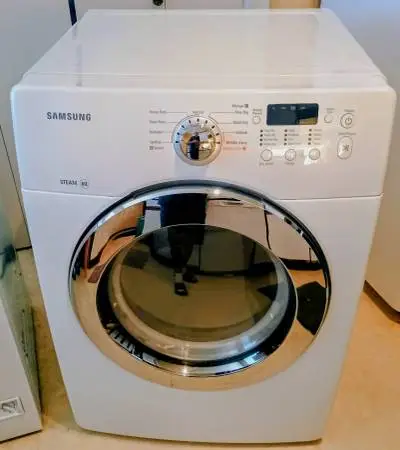 Newer Dryer With Steam Feature.