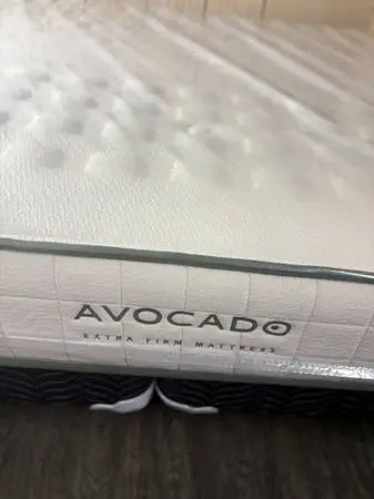 FREE DELIVERY... AVOCADO REGULAR KING MATTRESS