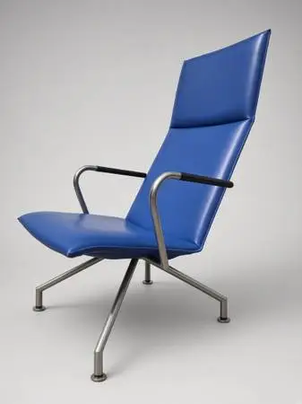 Vintage Danish Modern Armchairs by Burkhard Vogtherr for Arco