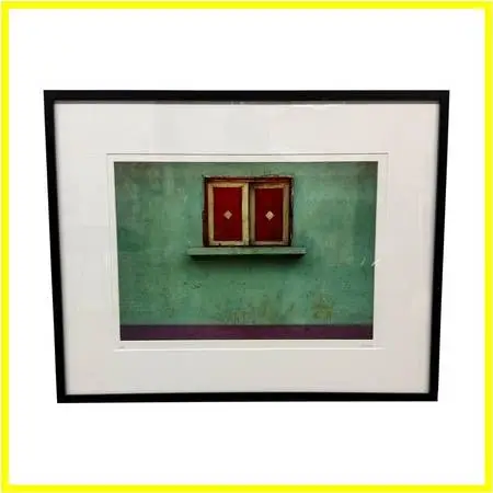 Jeffrey Becom Maya Color Architecture Ltd. Ed. Photograph, Signed