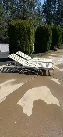 Moving Sale! Selling Together. 2 Outdoor Lounge Chairs!! Adjustable