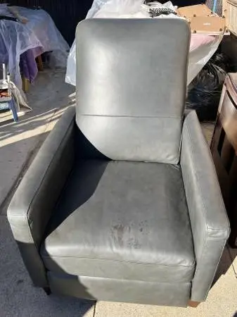 Leather Recliner Chair