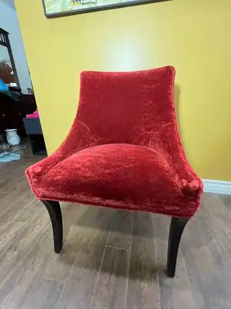 Classy, Colorful Accent Chair