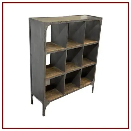 Restoration Hardware Industrial Metal Bookshelf