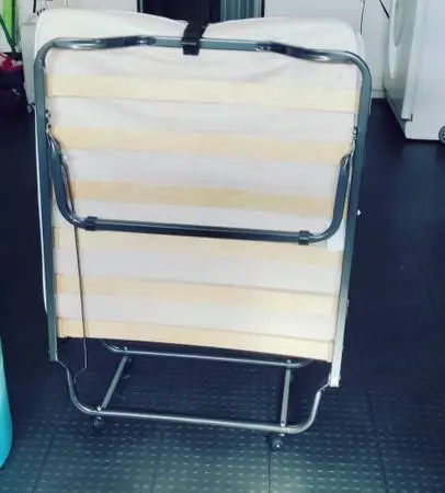 Giantex Folding Bed with Mattress, with WOMACO cover