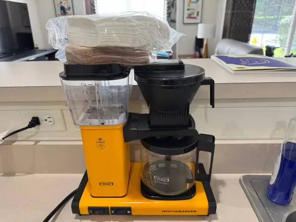 Moccamaster KBGV Coffee Maker – SCA/ECBC Certified Filter Brewer