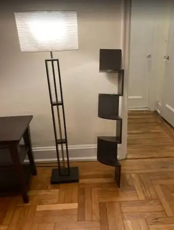Moving Out - Coffee Table, End tables, Lamp, Arm chair