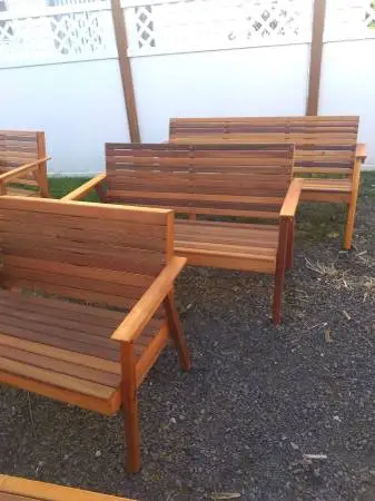 Cedar patio bench 3 sizes to choose from starting at