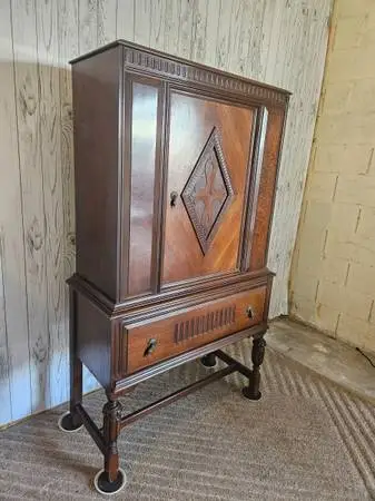 Antique Cabinet/ book shelf