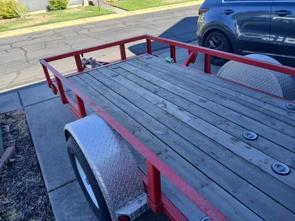 P.J Utility flatbed trailer
