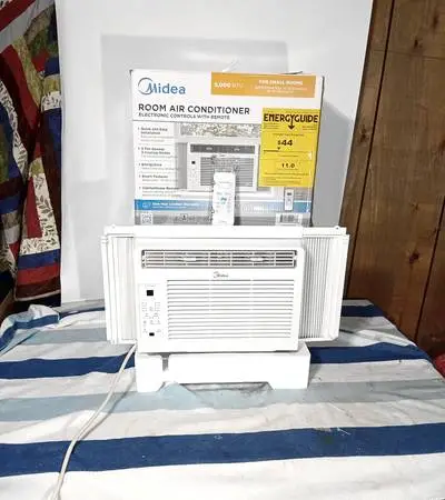 Midea 5000 BTU Digital Window Air Conditioner w/ ComfortSense Remote
