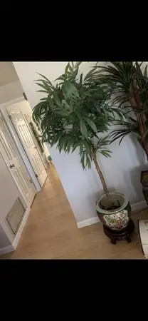 Gorgeous decorative artificial tree with Chinese vase